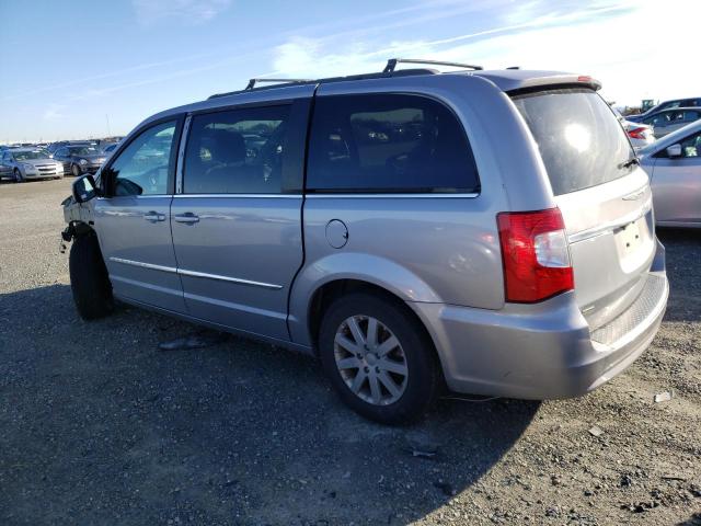 2C4RC1BG4ER443862 - 2014 CHRYSLER TOWN & COU TOURING SILVER photo 2