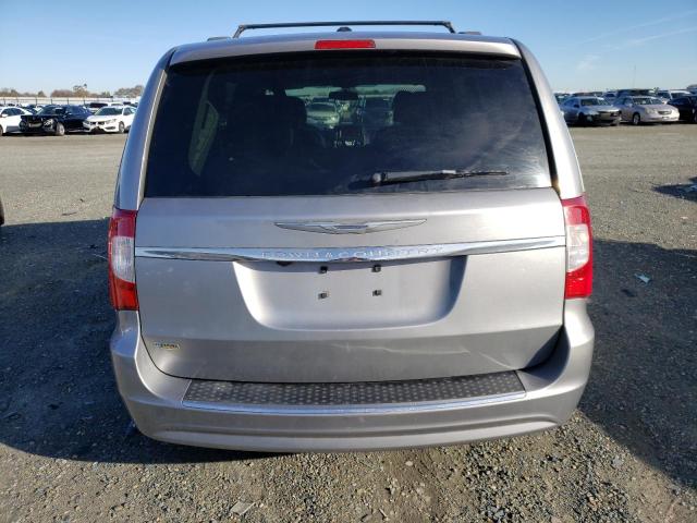 2C4RC1BG4ER443862 - 2014 CHRYSLER TOWN & COU TOURING ვერცხლისფერი ფოტო 6