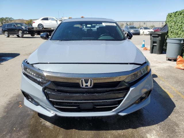 1HGCV2F35NA006441 - 2022 HONDA ACCORD SPORT GRAY photo 5