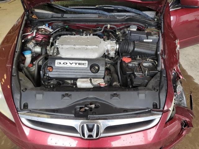 1HGCM66556A044832 - 2006 HONDA ACCORD EX BURGUNDY photo 11