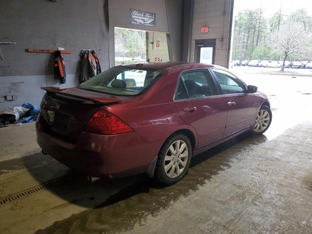 1HGCM66556A044832 - 2006 HONDA ACCORD EX BURGUNDY photo 3