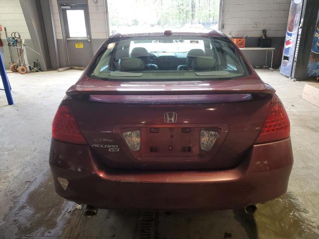 1HGCM66556A044832 - 2006 HONDA ACCORD EX BURGUNDY photo 6