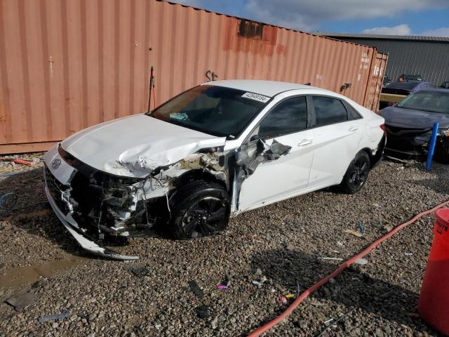 5NPLS4AG8MH015607 - 2021 HYUNDAI ELANTRA SEL WHITE photo 1