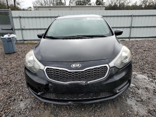 KNAFK4A6XF5432912 - 2015 KIA FORTE LX BLACK photo 5