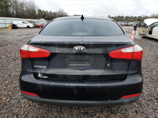 KNAFK4A6XF5432912 - 2015 KIA FORTE LX BLACK photo 6