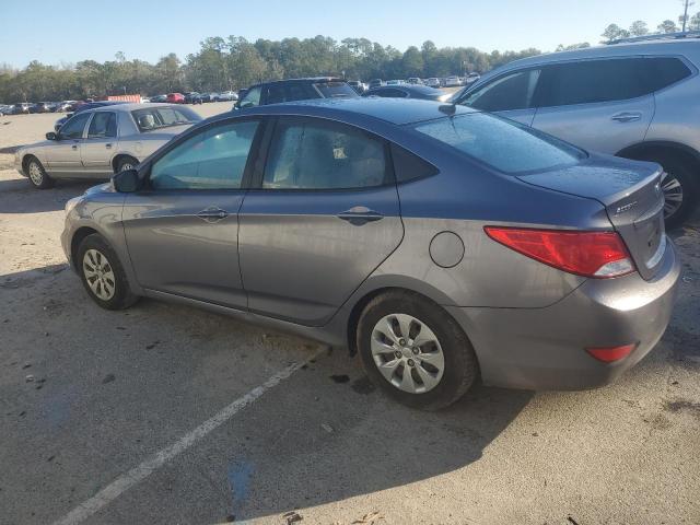 KMHCT4AE0HU311370 - 2017 HYUNDAI ACCENT SE GRAY photo 2