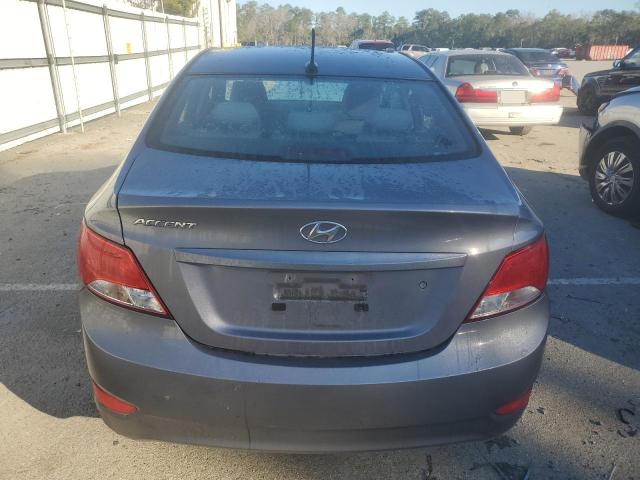 KMHCT4AE0HU311370 - 2017 HYUNDAI ACCENT SE GRAY photo 6