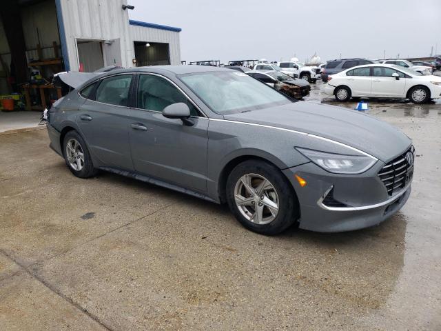 5NPEG4JA9MH112854 - 2021 HYUNDAI SONATA SE GRAY photo 4