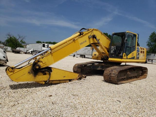 KMTPC240V54A20329 - 2014 KOMATSU EXCAVATOR YELLOW photo 2