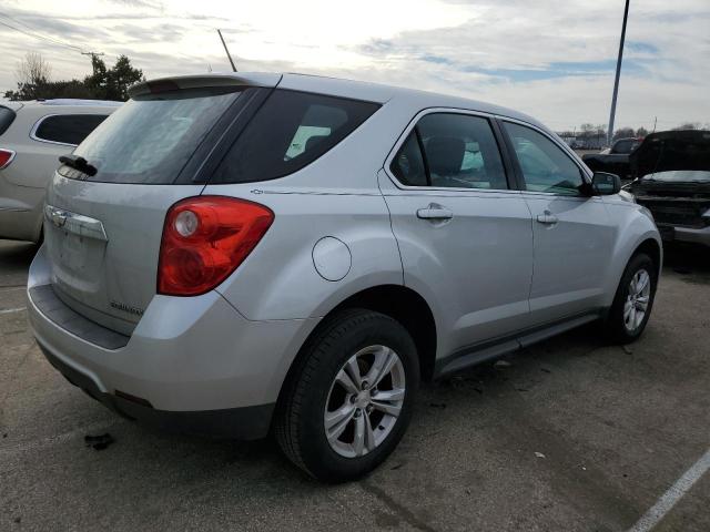 2GNALBEK5D1117916 - 2013 CHEVROLET EQUINOX LS SILVER photo 3