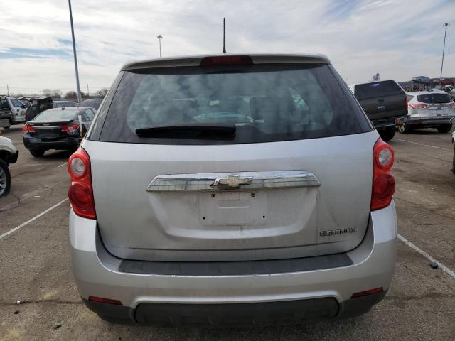 2GNALBEK5D1117916 - 2013 CHEVROLET EQUINOX LS SILVER photo 6