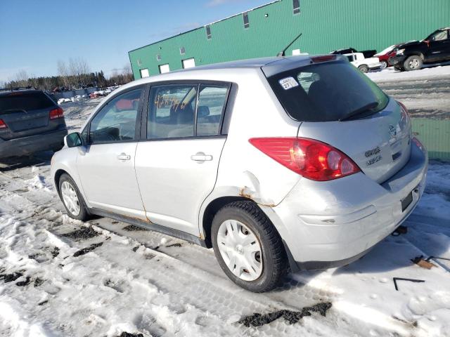 3N1BC1CP8CL367818 - 2012 NISSAN VERSA S SILVER photo 2