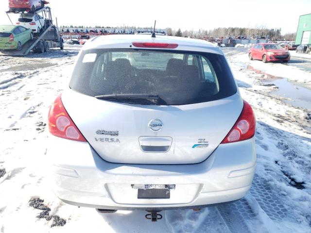 3N1BC1CP8CL367818 - 2012 NISSAN VERSA S SILVER photo 6