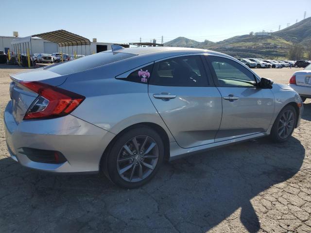 JHMFC1F37KX006315 - 2019 HONDA CIVIC EX SILVER photo 3