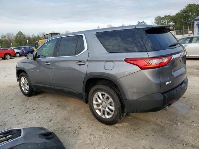 1GNERFKWXLJ141132 - 2020 CHEVROLET TRAVERSE LS GRAY photo 2