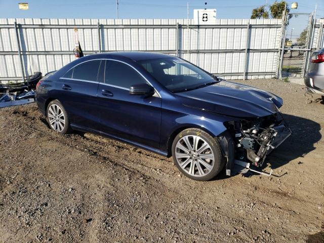 WDDSJ4EB3JN547538 - 2018 MERCEDES-BENZ CLA 250 BLUE photo 4