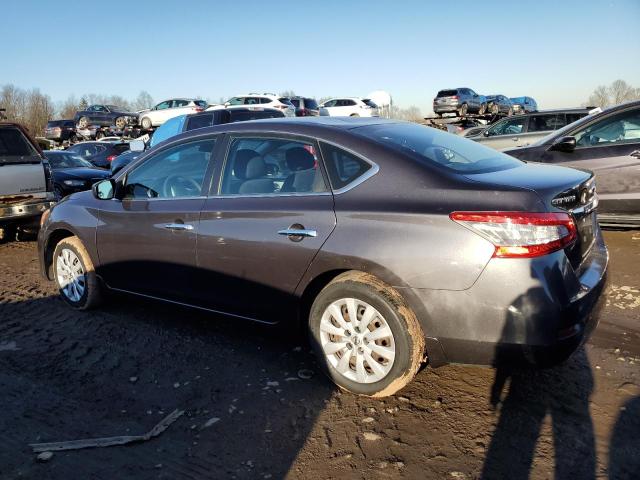 3N1AB7AP4DL696974 - 2013 NISSAN SENTRA S GRAY photo 2