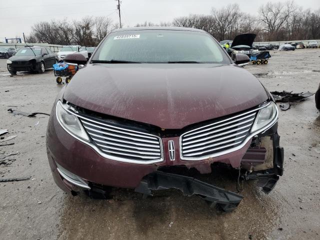 3LN6L2GK3DR816982 - 2013 LINCOLN MKZ BURGUNDY photo 5