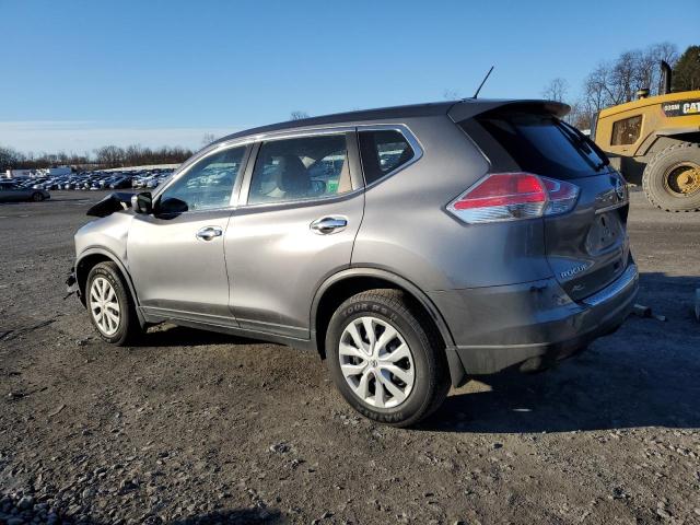 KNMAT2MV0FP539702 - 2015 NISSAN ROGUE S GRAY photo 2