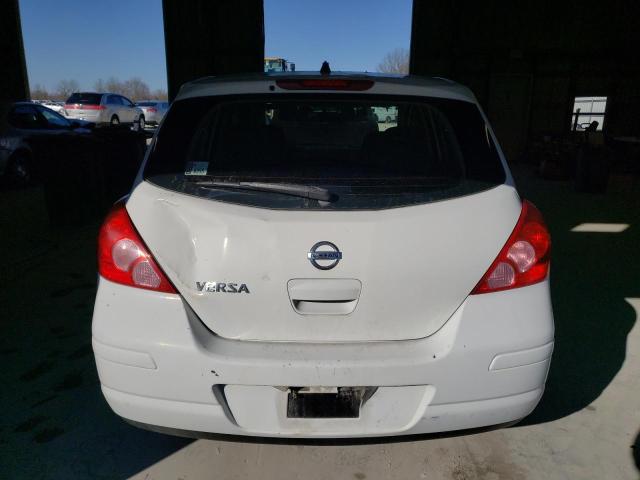 3N1BC1CP1CK283362 - 2012 NISSAN VERSA S WHITE photo 6