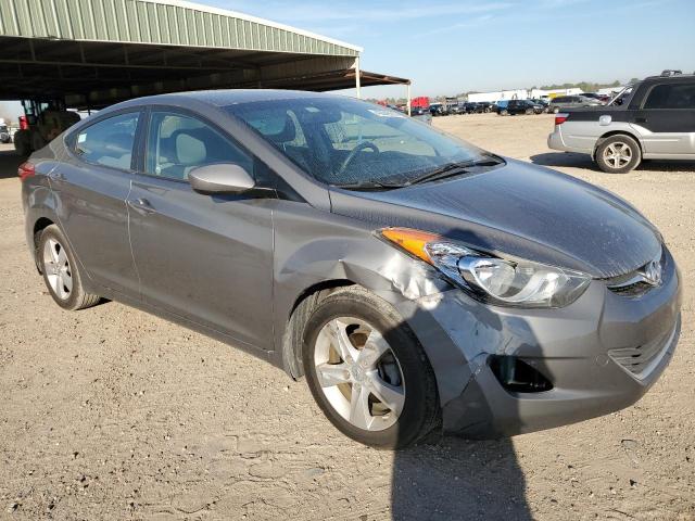 5NPDH4AE5DH272760 - 2013 HYUNDAI ELANTRA GLS GRAY photo 4