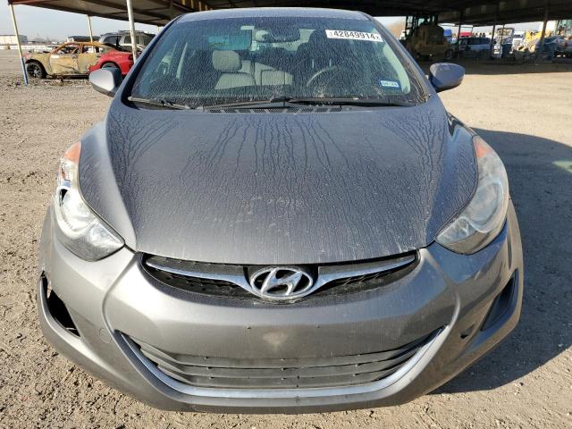 5NPDH4AE5DH272760 - 2013 HYUNDAI ELANTRA GLS GRAY photo 5