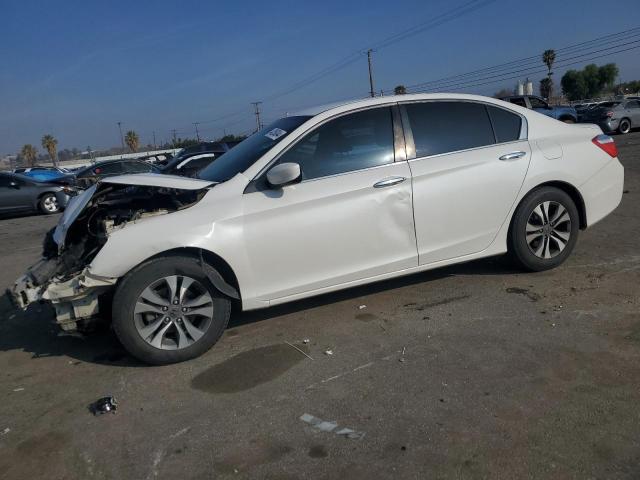 1HGCR2F38FA223259 - 2015 HONDA ACCORD LX WHITE photo 1