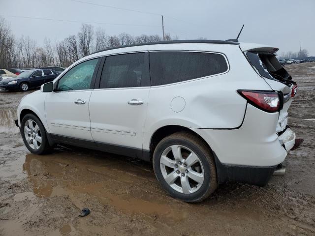 1GNKRJKDXGJ201551 - 2016 CHEVROLET TRAVERSE LTZ WHITE photo 2