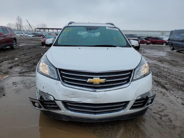 1GNKRJKDXGJ201551 - 2016 CHEVROLET TRAVERSE LTZ WHITE photo 5