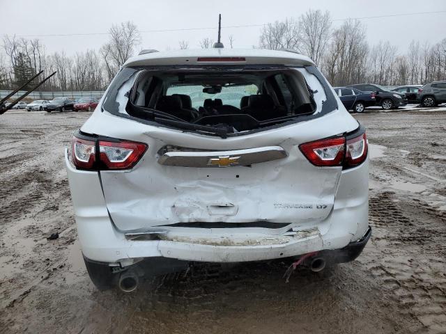 1GNKRJKDXGJ201551 - 2016 CHEVROLET TRAVERSE LTZ WHITE photo 6