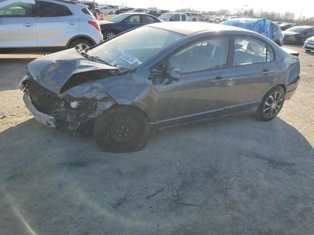 19XFA1F5XAE021849 - 2010 HONDA CIVIC LX GRAY photo 1