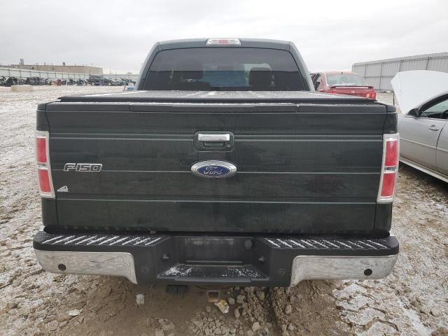 1FTFW1ET4CFB81476 - 2012 FORD F150 SUPERCREW GREEN photo 6