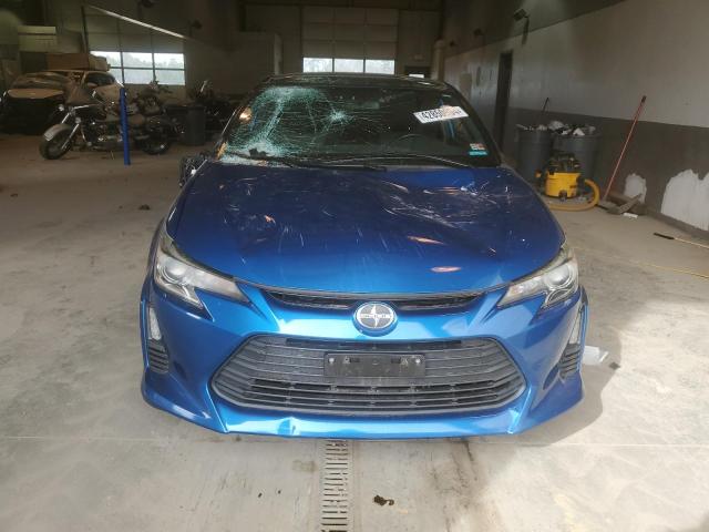 JTKJF5C73FJ002121 - 2015 TOYOTA SCION TC BLUE photo 5