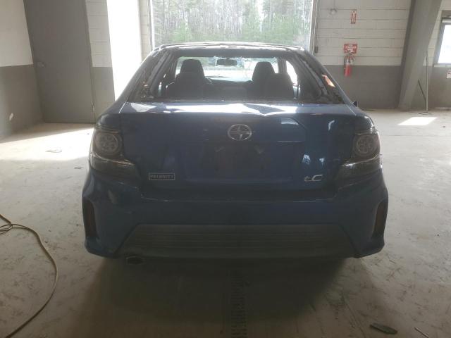 JTKJF5C73FJ002121 - 2015 TOYOTA SCION TC BLUE photo 6