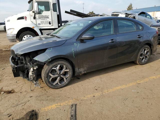 3KPF24AD2ME337876 - 2021 KIA FORTE FE GRAY photo 1