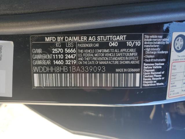 WDDHH8HB1BA339093 - 2011 MERCEDES-BENZ E 350 4MATIC WAGON BLACK photo 13