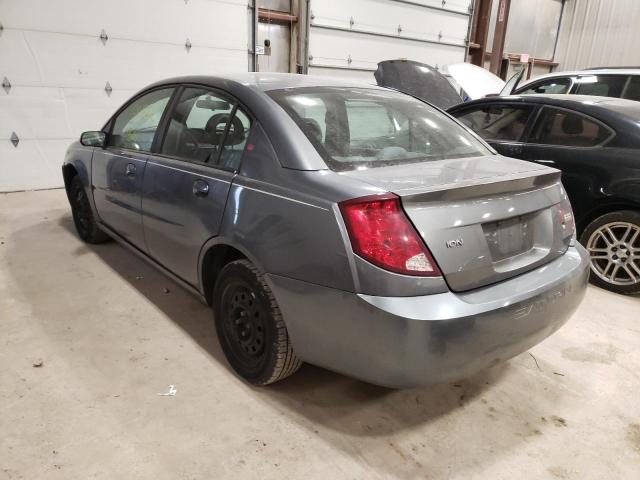 1G8AJ52FX4Z195343 - 2004 SATURN ION LEVEL 2 GRAY photo 3