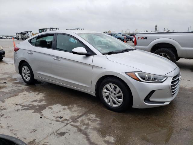 KMHD74LF6HU059347 - 2017 HYUNDAI ELANTRA SE SILVER photo 4