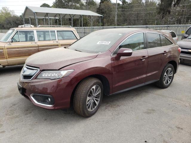 5J8TB4H70JL018452 - 2018 ACURA RDX ADVANCE BURGUNDY photo 1