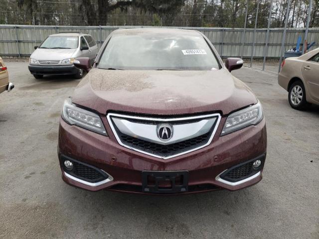 5J8TB4H70JL018452 - 2018 ACURA RDX ADVANCE Bordo foto 5