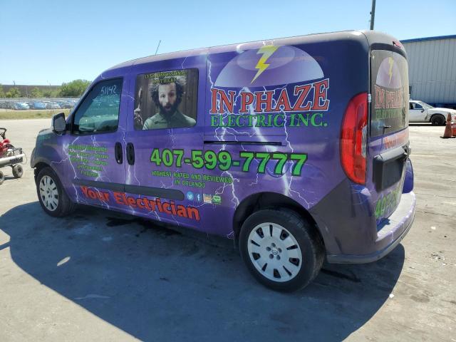 ZFBERFBT8F6A69584 - 2015 RAM PROMASTER SLT PURPLE photo 2