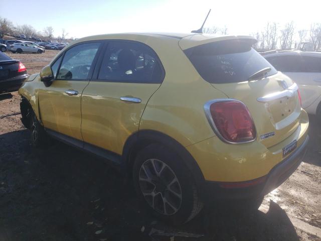 ZFBCFYCT0GP334870 - 2016 FIAT 500X TREKKING YELLOW photo 2