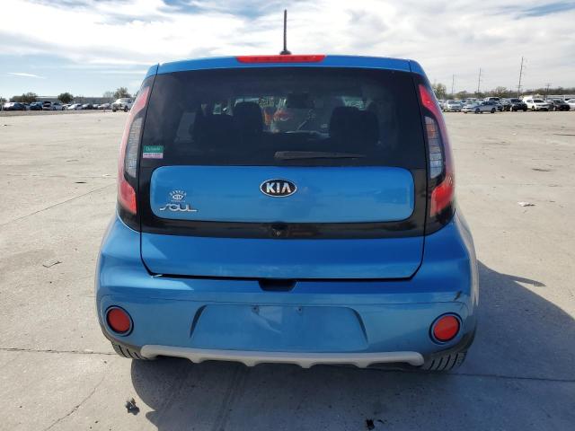 KNDJP3A52K7638109 - 2019 KIA SOUL + BLUE photo 6