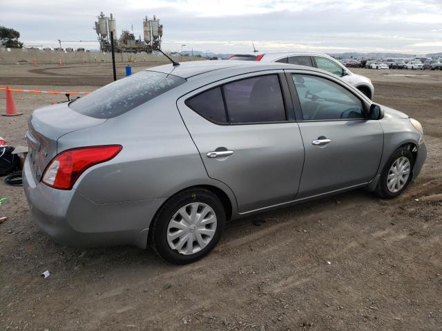 3N1CN7AP8CL946201 - 2012 NISSAN VERSA S GRAY photo 3