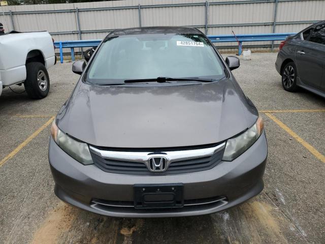 19XFB2F53CE088363 - 2012 HONDA CIVIC LX GRAY photo 5