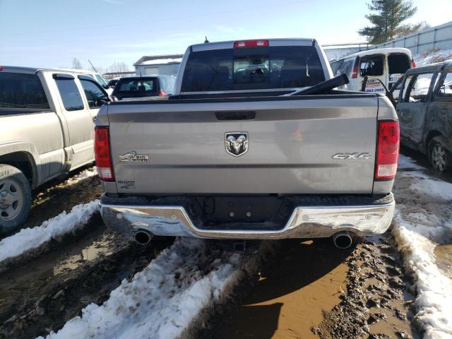 1C6RR7LT6KS702981 - 2019 RAM 1500 CLASS SLT ნაცრისფერი ფოტო 6