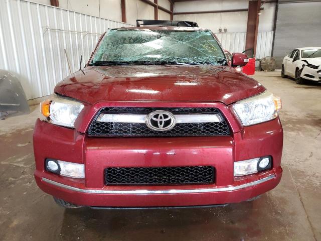 JTEBU5JRXC5077467 - 2012 TOYOTA 4RUNNER SR5 BURGUNDY photo 5