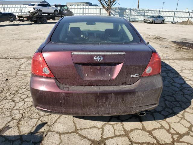 JTKDE177870173683 - 2007 TOYOTA SCION TC იასამნისფერი ფოტო 6