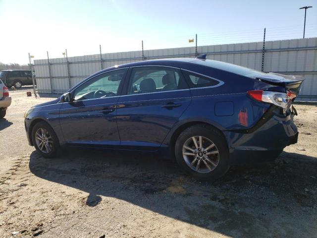 5NPE24AF6GH283219 - 2016 HYUNDAI SONATA SE BLUE photo 2