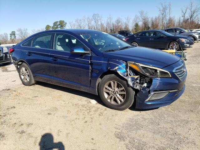 5NPE24AF6GH283219 - 2016 HYUNDAI SONATA SE BLUE photo 4